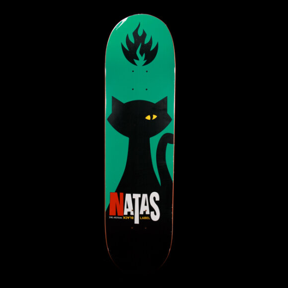 Black Label - Black Label - Natas Kaupas Black Cat Skateboard