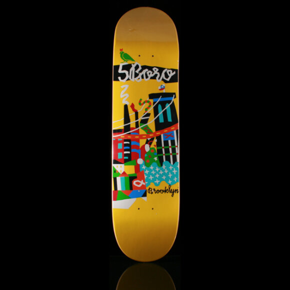 5 Boro - 5 Boro Modern Art Brooklyn Skateboard