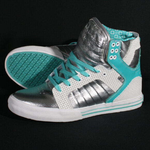 Supra - Supra - Skytop (Active Teal/Silver) sko