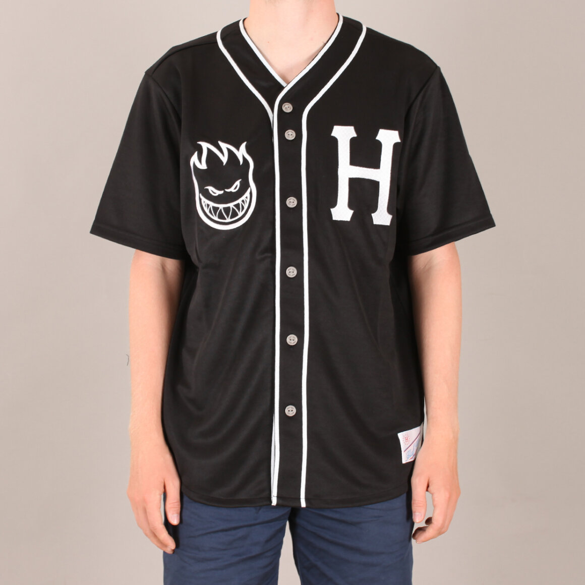 HUF - HUF - FOREVER BASEBALL JERSEY ハフ スケートボードの+