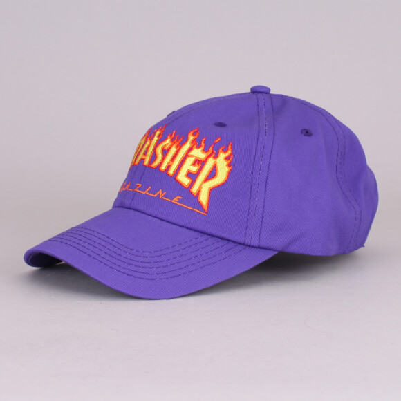 Thrasher - Thrasher 6-Panel Flame Old Time Cap