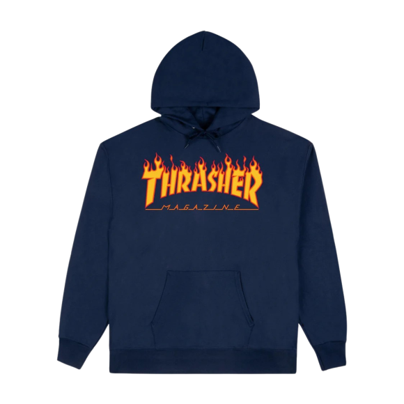 Thrasher - Thrasher Flame Hood Sweatshirt