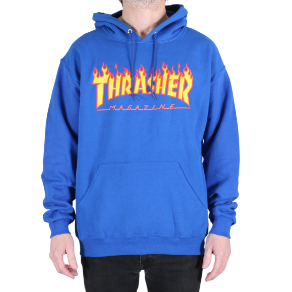 Thrasher - Thrasher Flame Hood Sweatshirt