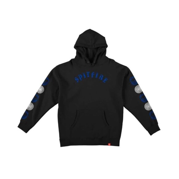 Spitfire - Spitfire Old E Youth Hood Black/White/Blue