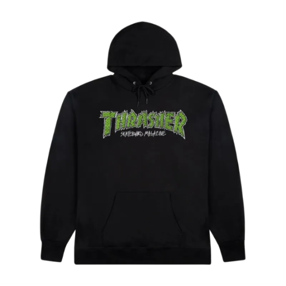 Thrasher - Thrasher Brick Hood Sweatshirt