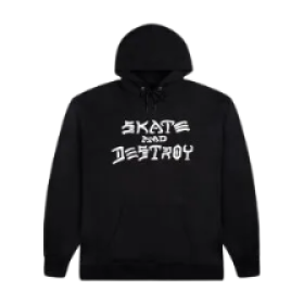 Thrasher - Thrasher Skate & Destroy Hood Sweatshirt