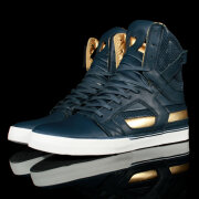 Supra - Skytop II (Navy Gold Leather)