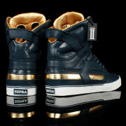 Supra - Skytop II (Navy Gold Leather)